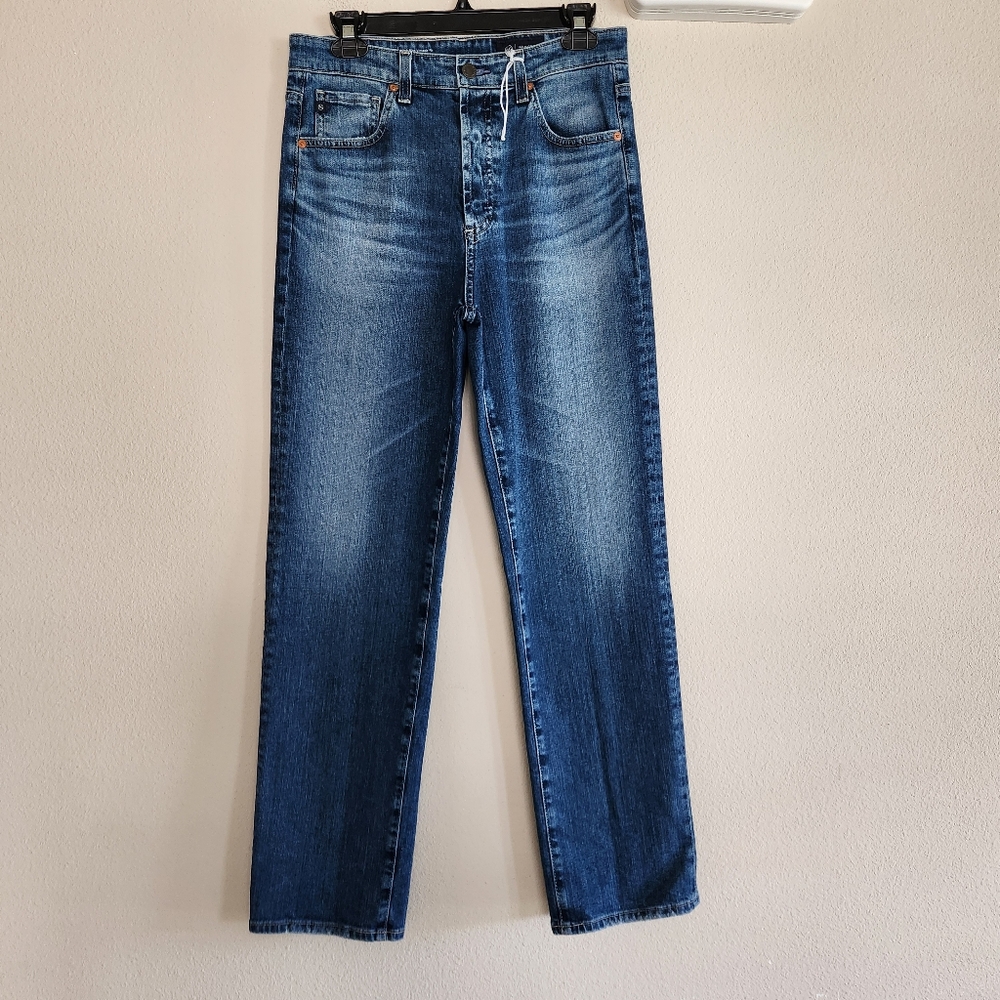 Adriano Goldschmied Womens Alexis Straight High Rise Jeans Vintage Size 30 New